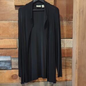 Chico's Black Travelers Cardigan Plus Size 3